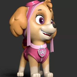 Paw Patrol - Skye - Model thumbnail 7