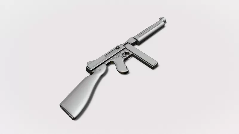 Tommy Gun (Straight Magazine) #RoZ - Model preview 1