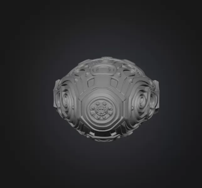 Sci-Fi Alien artifact - Model preview 2