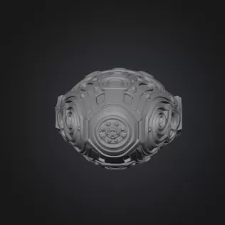 Sci-Fi Alien artifact - Model thumbnail 2