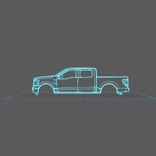 Ford - F150 2021 Wall Art