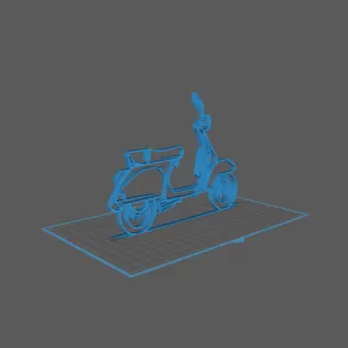 Vespa - Wall Art - Model thumbnail 1