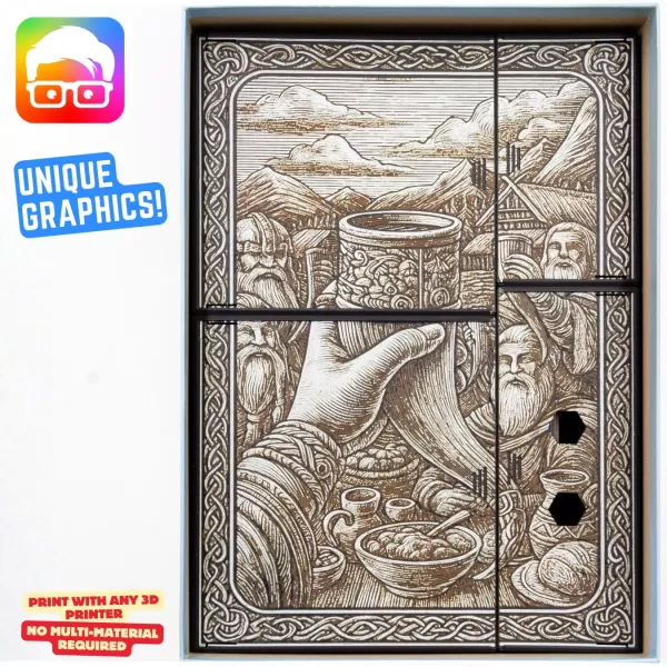 A feast for Odin + The Norwegians (ALL-IN) organizer by @ammedia - Model preview 3