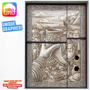A feast for Odin + The Norwegians (ALL-IN) organizer by @ammedia - Model thumbnail 3
