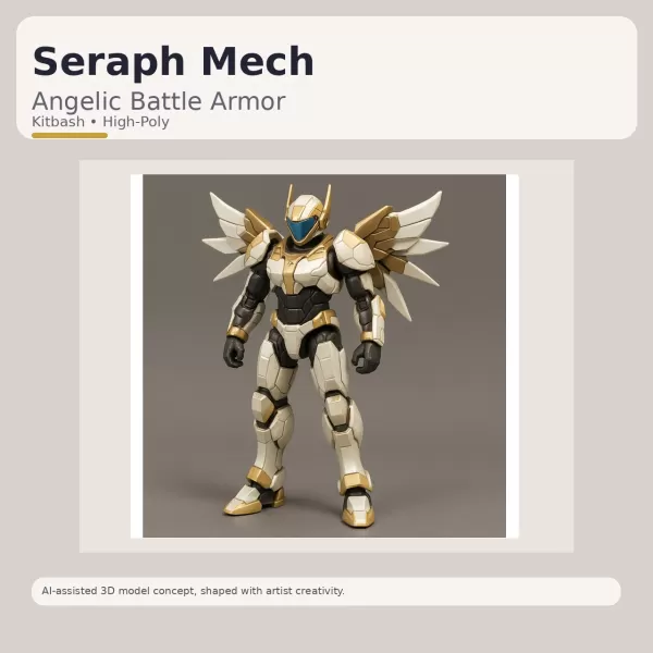 Creature Forge Pack – Fantasy & Sci-Fi Creature Collection - Model preview 18