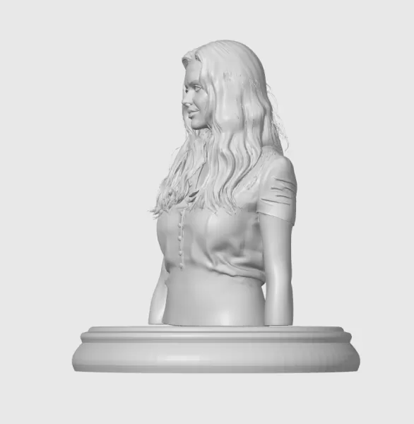 Amanda Seyfried 3D Bust Print - Model preview 7