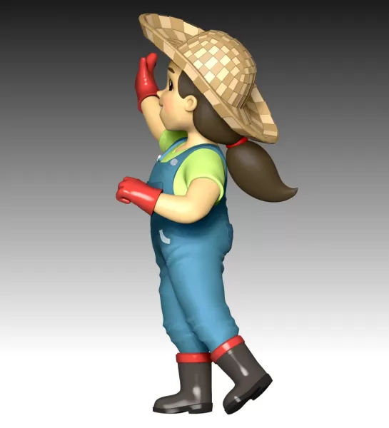 Farmer Yumi Fan Art - Model preview 7