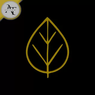 Simple Leaf Symbol - 2D Art