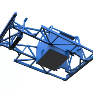 Frame of New Zealand Ministock car Scale 1:25 - Model thumbnail 3