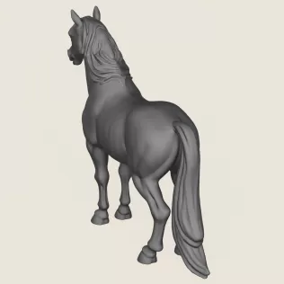 Horse Print Ready 3D Model