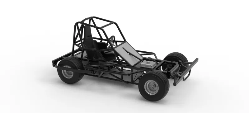 BriSCA Micro Formula 2 Stock Car Base Scale 1:16 - Model preview 24