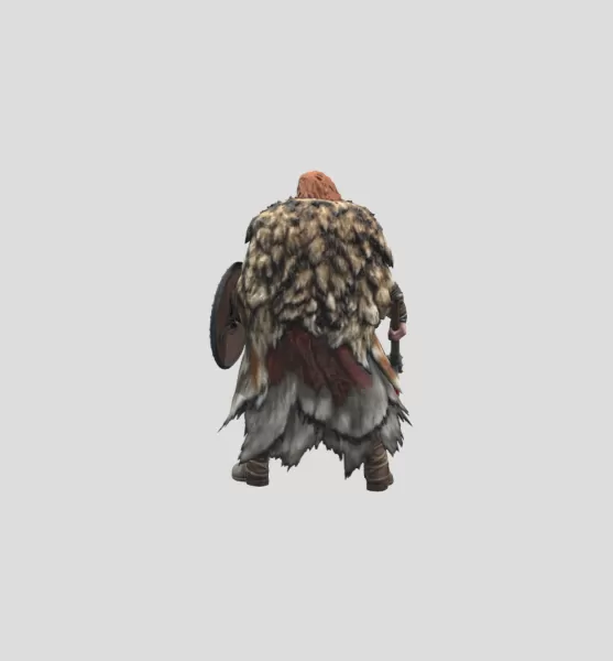 Viking Warrior - Model preview 3
