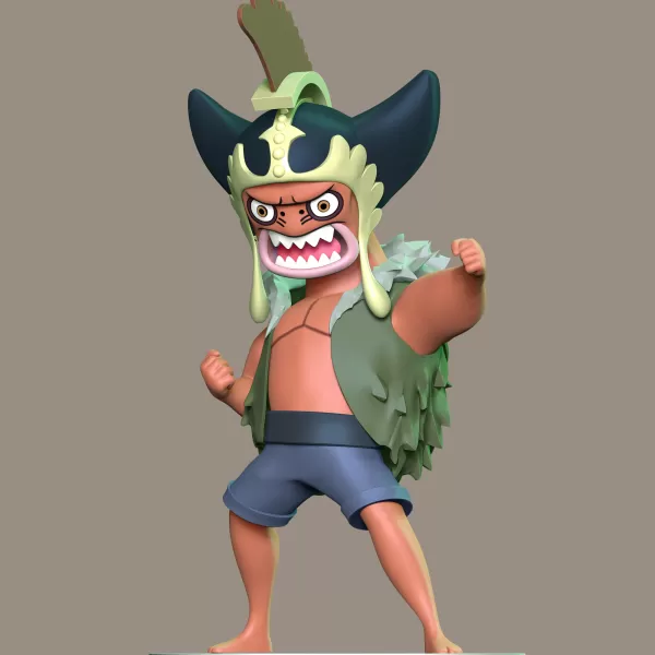 Daruma - One Piece - Model preview 1