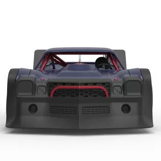 Vintage Dirt late model Race car Version 4 Scale 1:25 - Model thumbnail 7