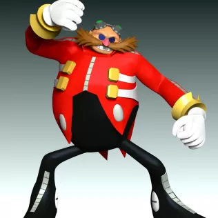 Doctor Eggman - Sonic the Hedgehog - Model thumbnail 6