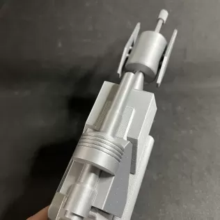 Star Trek TOS Klingon Disruptor Pistol - Model thumbnail 7