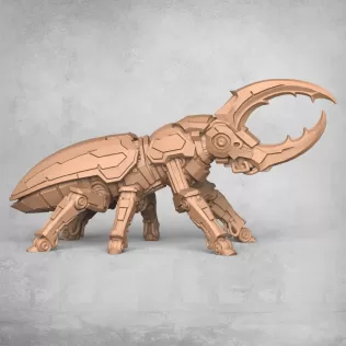 Stag Beetle Robot - Model thumbnail 5
