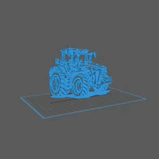 Tractor - John Deere 8R Wall Art