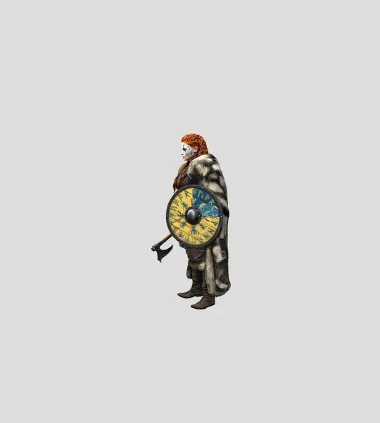 Warrior of the North - Model preview 2