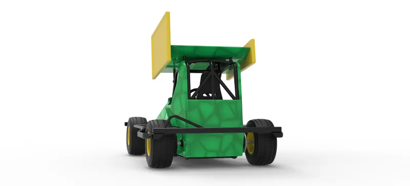 BriSCA Micro Formula 2 Stock Car Scale 1:16 - Model preview 14