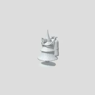 Christmas tree diving equipment - Model thumbnail 2