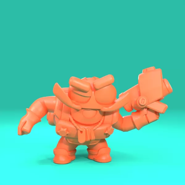 Clancy (Original) - Brawl Stars - Model preview 4