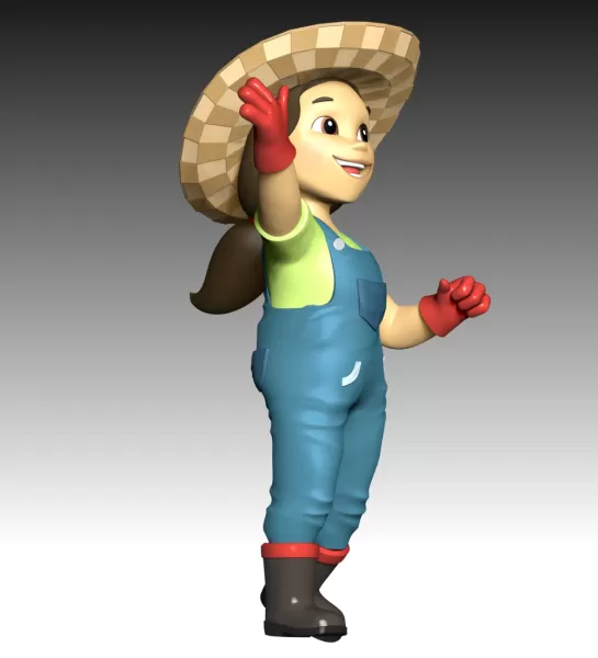 Farmer Yumi Fan Art - Model preview 5