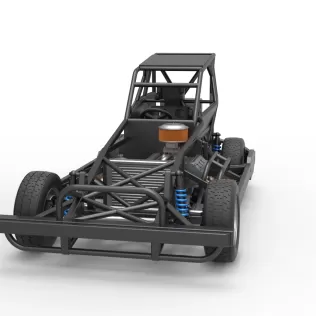 New Zealand Superstock car Base Version 4 Scale 1:25 - Model thumbnail 5