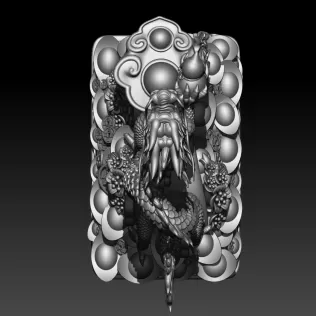 Zodiac Dragon - Model thumbnail 2