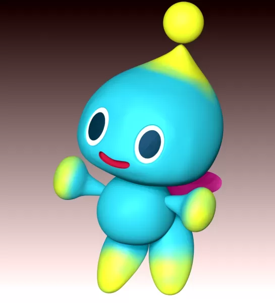 Chao - Sonic the Hedgehog - Model preview 9