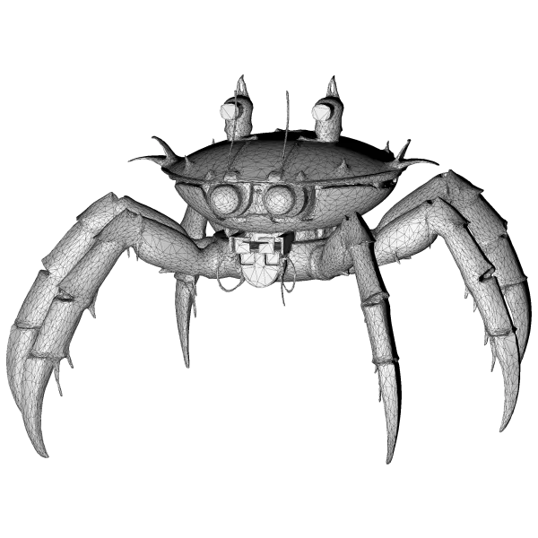 Creature & Mecha Collection – High-Poly Kitbash Character Pack - Model preview 5