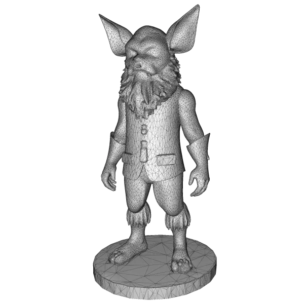 Forest Folk Collection – 10 High-Poly Kitbash Characters - Model preview 15