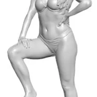 Figure for ship model passenger girl