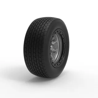 Wheel of Dirt Modified stock car V4 Scale 1:25 - Model thumbnail 2