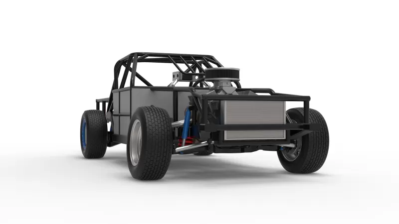 IMCA Stock car Base Scale 1:25 - Model preview 27