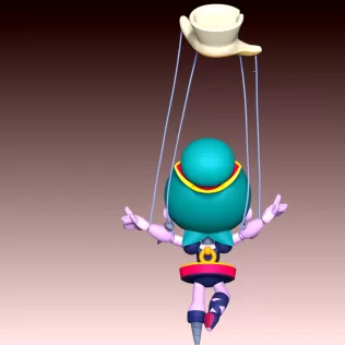 Gigi - Brawl Stars - Model thumbnail 6