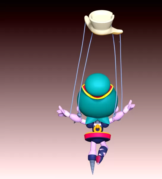 Gigi - Brawl Stars - Model preview 6