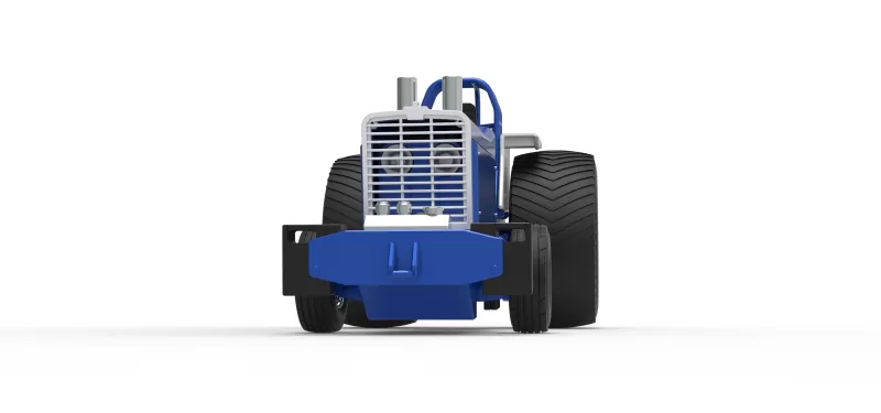 Pro Stock Pulling Tractor Version 5 Scale 1:25 - Model preview 5