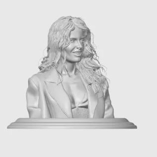 Elodie Fontan 3D Bust Print - Model thumbnail 10