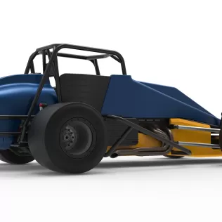 Vintage Pavement Silver Crown Car Scale 1:25 - Model thumbnail 21