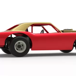 Vintage Semi-Late Model Stock Car Scale 1:25 - Model thumbnail 21