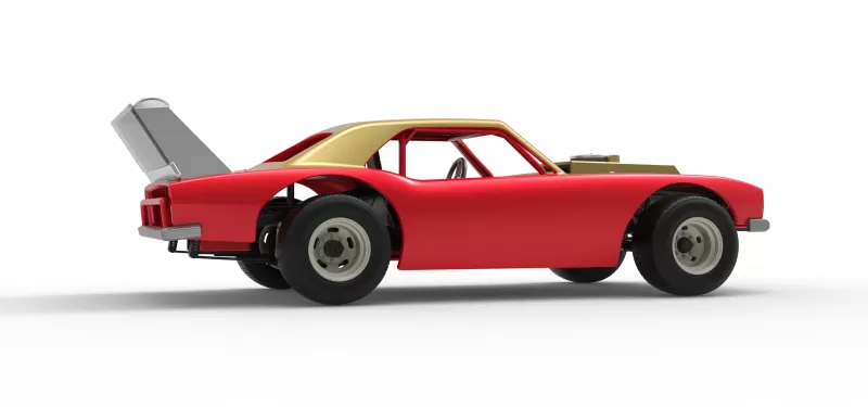 Vintage Semi-Late Model Stock Car Scale 1:25 - Model preview 21