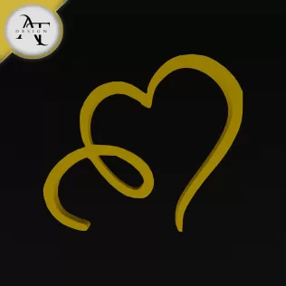 Simple Heart Symbol - 2D Art