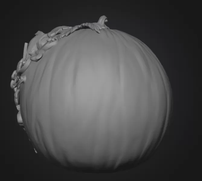 Watermelon Fairy House STL for 3D Print - Model preview 9