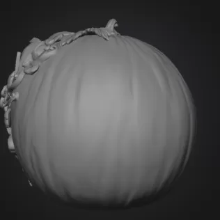 Watermelon Fairy House STL for 3D Print - Model thumbnail 9