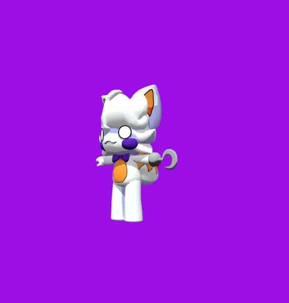 Lolbit Five Nights at Frickbears 3 - Model preview 2