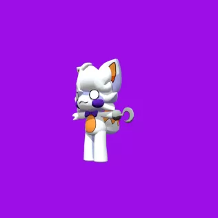 Lolbit Five Nights at Frickbears 3 - Model thumbnail 2