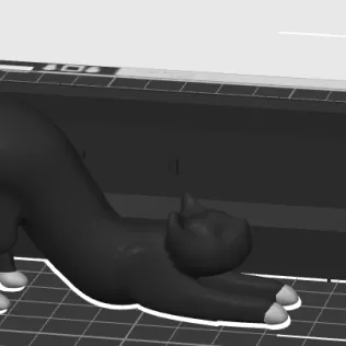 Cat Jewelry Holder - Model thumbnail 6