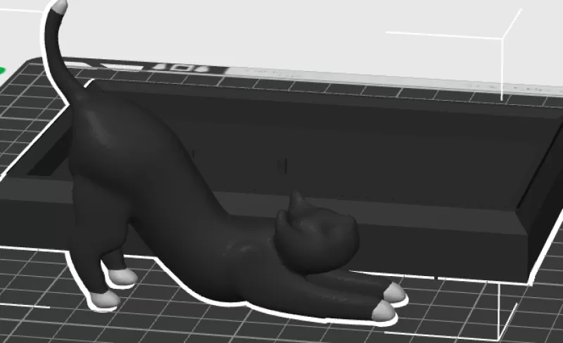 Cat Jewelry Holder - Model preview 6