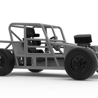 Dwarf car Base Version 2 Scale 1:25 - Model thumbnail 25